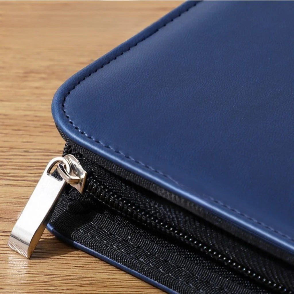 Carnet de notes professionnel en cuir verrouillable (RDC)