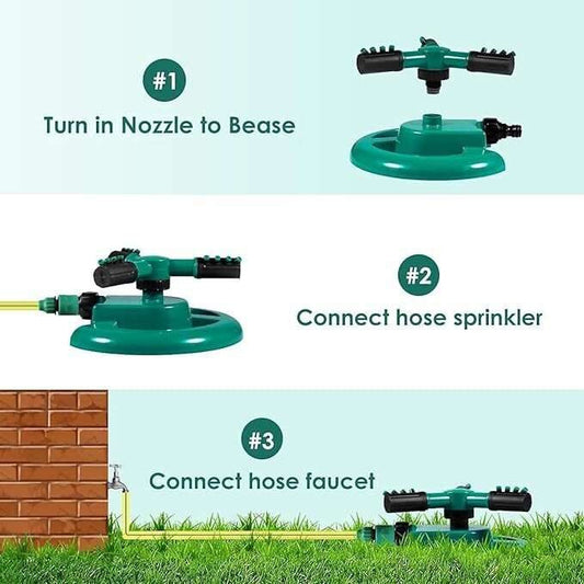 Arroseur d'eau rotatif à 360 degrés ( Congo )